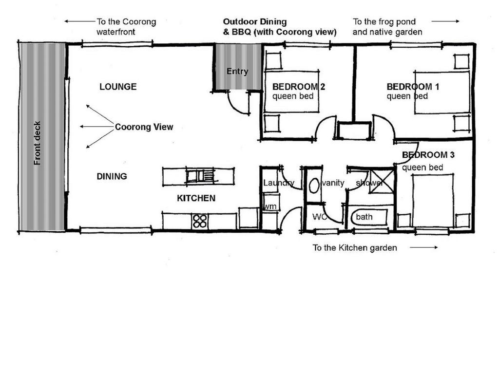 Coorong Waterfront Retreat Villa Meningie Exterior foto